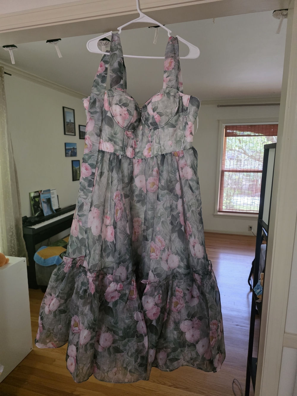 Fanciful Doll - Green Peony Bouquet Symphony Dress - 16/XXL
